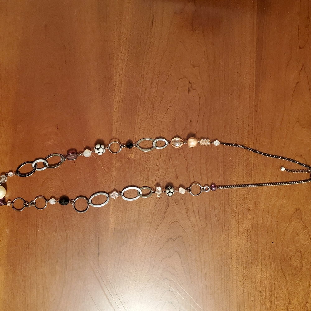 LOFT whimsy necklace 37" long